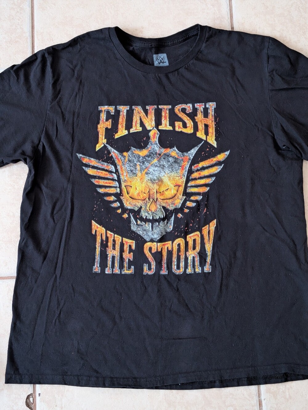 WWE Cody Rhodes Finish the Story Black T-shirt Size XL